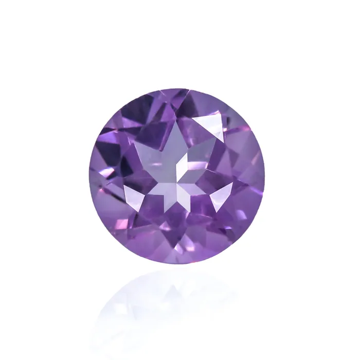 2.15Ct Brazilian Amethyst 9 MM Round- Stock Unlimited