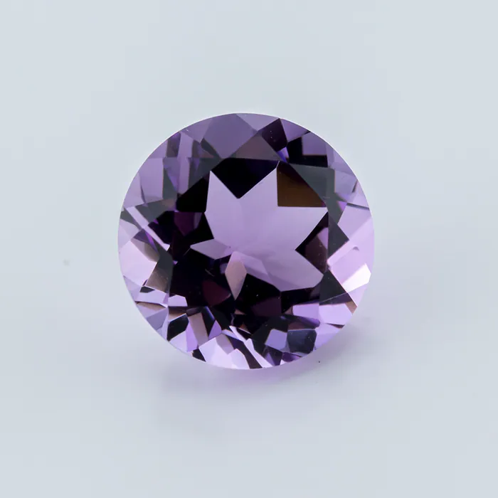 3.26 Ct Brazilian Amethyst 10 MM Round- Stock Unlimited