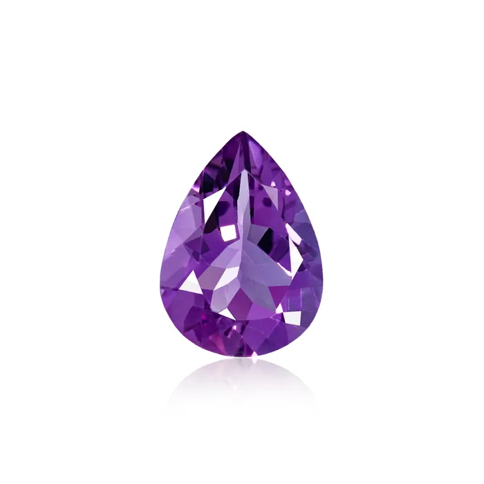 8.70CT Brazilian Amethyst 18X13MM Pear