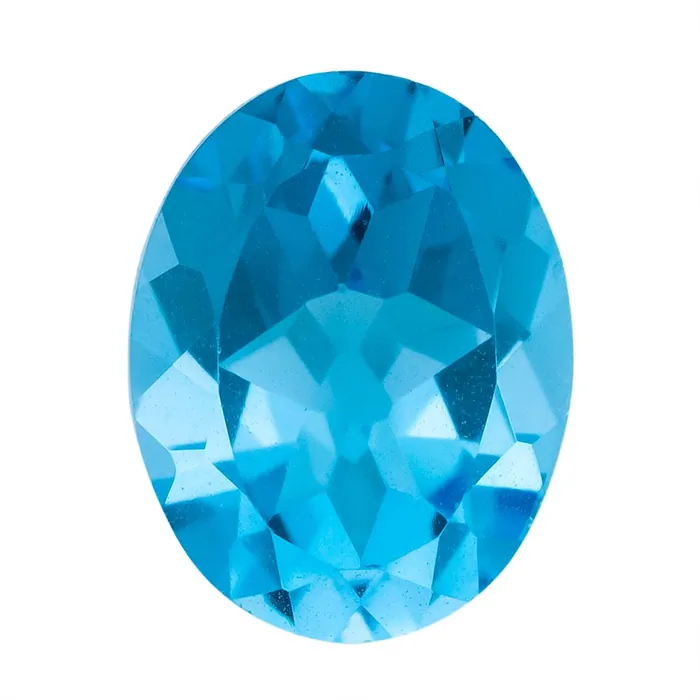 9X7MM Lot 14 PCS Oval Swiss Blue Topaz 31.50 CT - Stock Unlimited