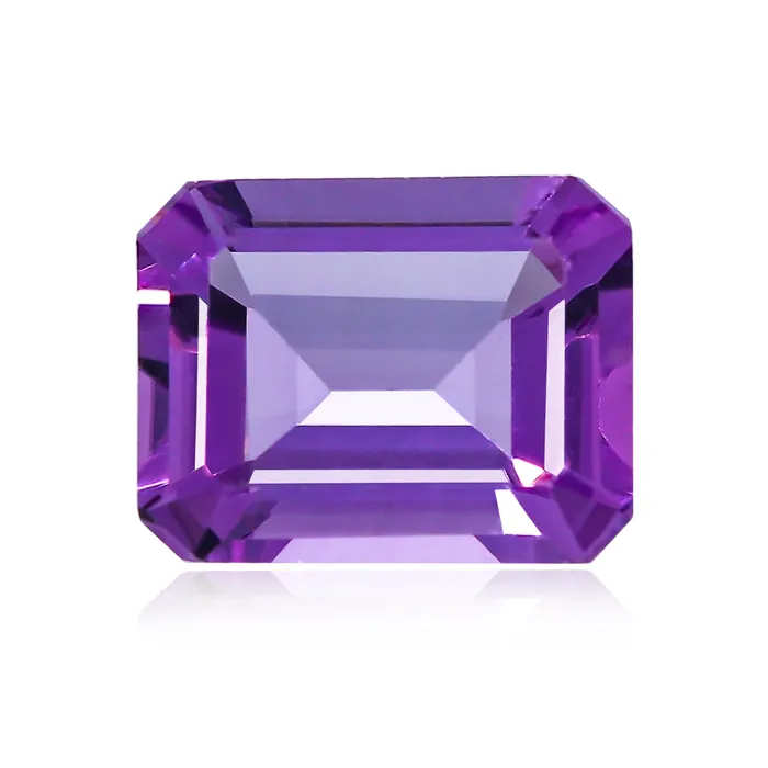 Brazilian Amethyst 10X8 MM Octagon - Stock Unlimited