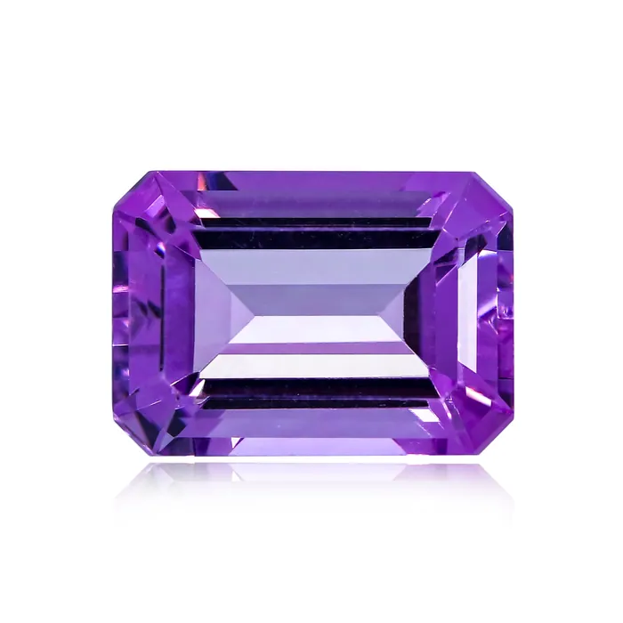 Brazilian Amethyst 14X10MM Octagon - Stock Unlimited