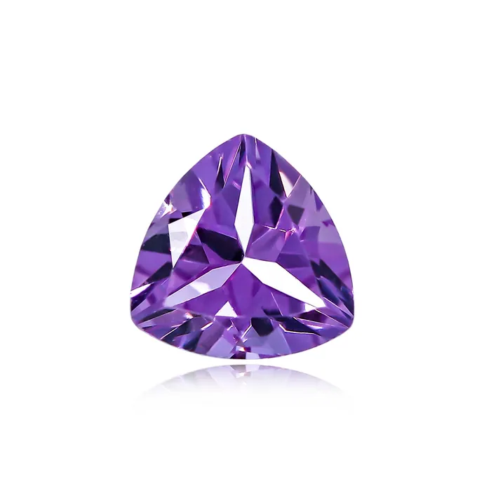 Brazilian Amethyst 5MM Trillion - Stock Unlimited