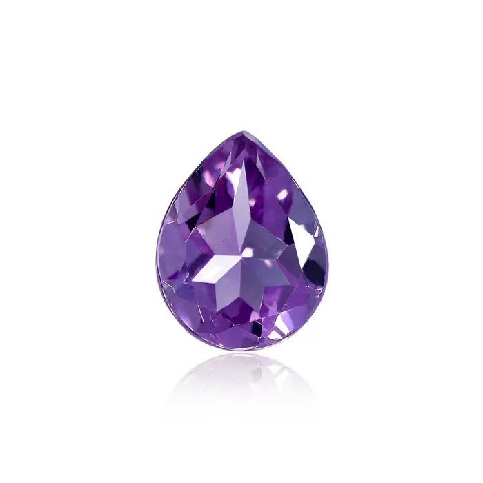 Brazilian Amethyst 5X4 MM Pear - Stock Unlimited