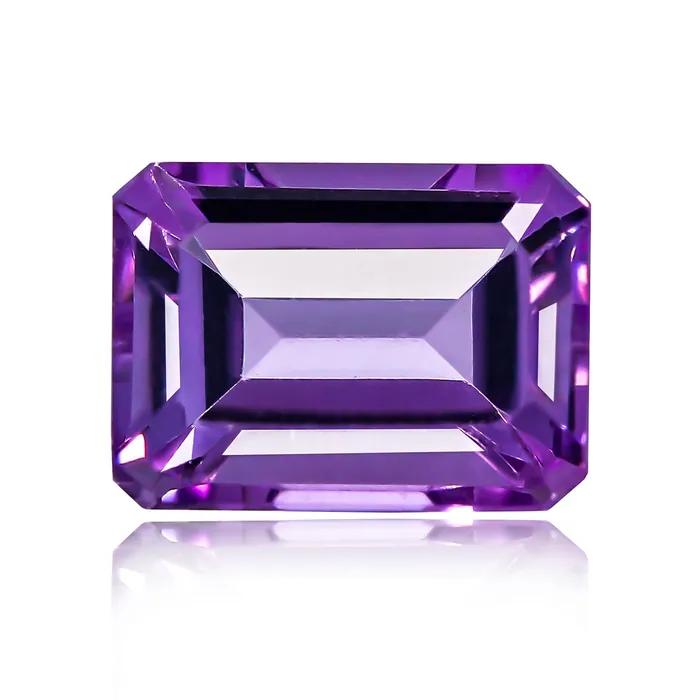 Brazilian Amethyst 7X5 MM Octagon - Stock Unlimited