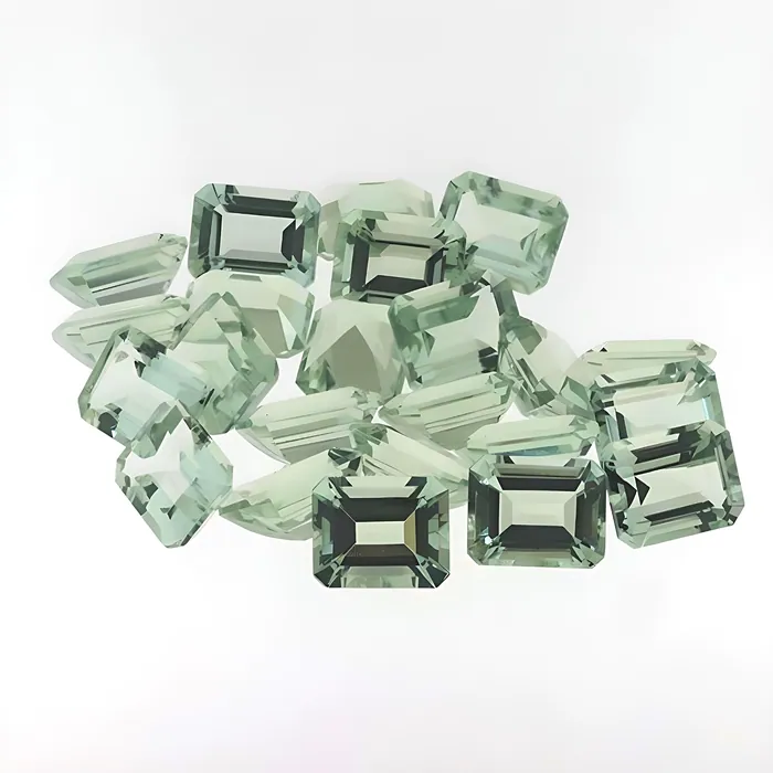 Green Amethyst 5X3 MM Octagon - Stock Unlimited