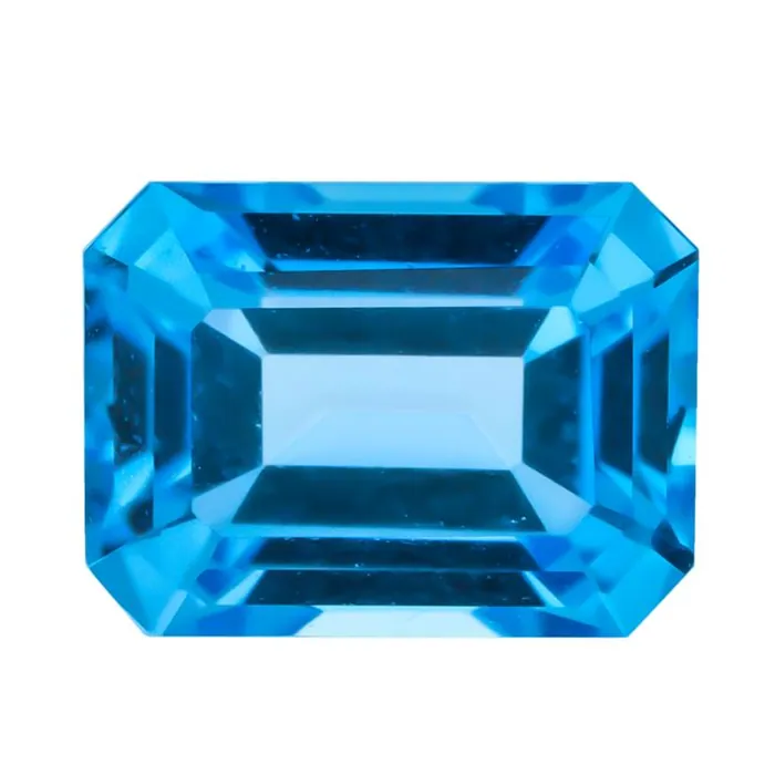 Swiss Blue Topaz 25.35 ct 13 pcs Octagon 8X6 MM- Unlimited Stock.